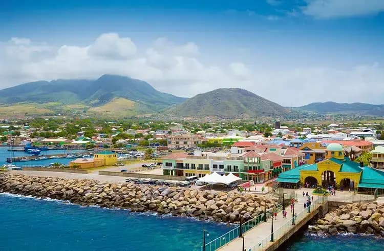 Nevis Caribbean view 2